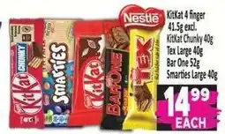 Supa Store NESTLE CHOCOLATE BARS offer