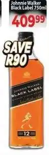Supa Store Johnnie Walker Black Label 750ml offer