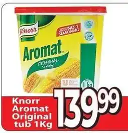 Supa Store Knorr Aromat Original tub 1Kg offer