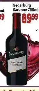 Supa Store Nederburg Baronne 750ml offer