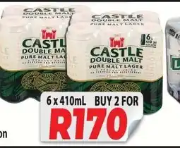 Supa Store Castle Double Malt Pure Malt Lager offer