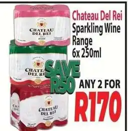 Supa Store Chateau Del Rei Sparkling Wine Range offer