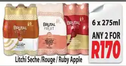 Supa Store Brutal Fruit Litchi Seche / Rouge / Ruby Apple offer
