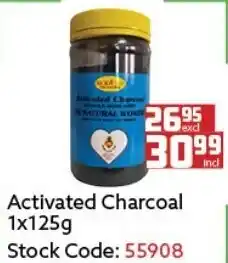 Africa Cash and Carry Activated Charcoal 125g offer