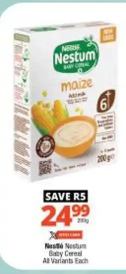 Checkers Nestlé Nestum Baby Cereal offer