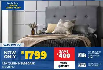 Russells Lea queen headboard offer