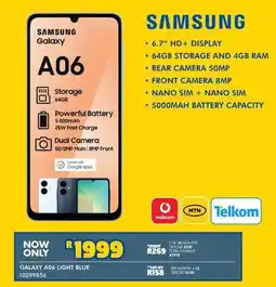 Russells Samsung galaxy a06 offer