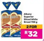 Game Albany Superior Sliced White Bread-For 2 x 700g offer
