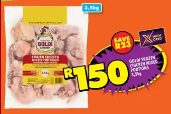 Shoprite Goldi frozen chicken mixed portions offer