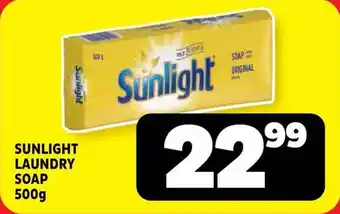 Usave Sunlight laundry soap offer