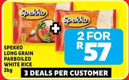 Usave Spekko long grain parboiled white rice offer