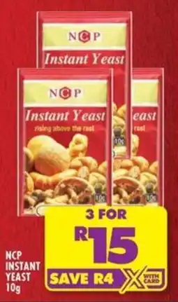 Shoprite NCP Instant Yeast offer