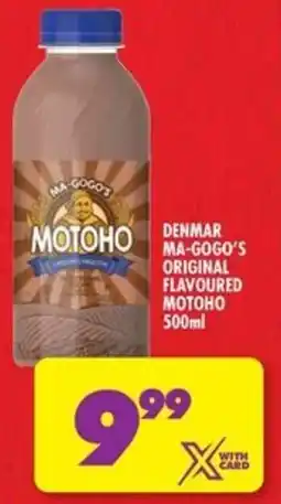 Shoprite Denmar ma-gogo's original flavoured motoho offer