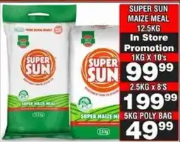 Advance Cash n Carry Super sun maize meal offer