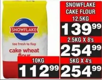 Advance Cash n Carry Snowflake cake flour offer