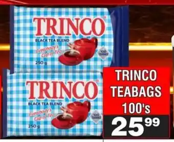 Advance Cash n Carry Trinco teabags offer