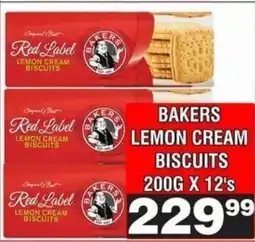 Advance Cash n Carry Bakers lemon cream biscuits offer