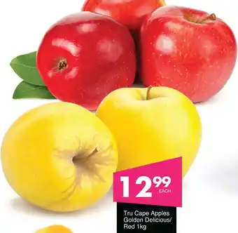 Save Hyper Tru Cape Apples Golden Delicious/ Red offer