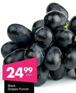 Save Hyper Black Grapes Punnet offer