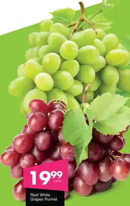 Save Hyper Red/ White Grapes Punnet offer
