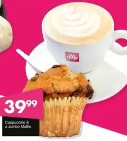 Save Hyper Cappuccino & a Jumbo Muffin offer