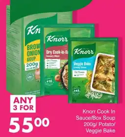 Save Knorr Cook In Sauce/ Box Soup/ Potato/ Veggie Bake offer