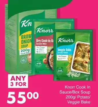 Save Knorr Cook In Sauce/ Box Soup/ Potato/ Veggie Bake offer