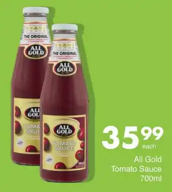 Save All Gold Tomato Sauce offer