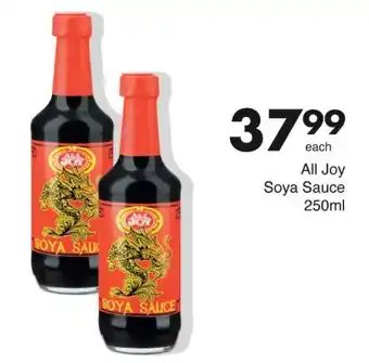 Save All Joy Soya Sauce offer