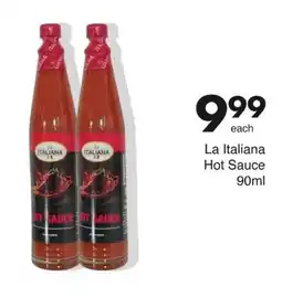 Save La Italiana Hot Sauce offer