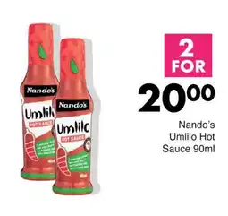 Save Nando's Umlilo Hot Sauce offer
