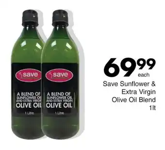 Save Save Sunflower & Extra Virgin Olive Oil Blend offer