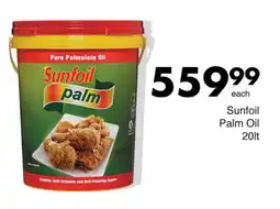 Save Sunfoil Palm Oil offer