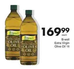 Save B-well Extra Virgin Olive Oil offer