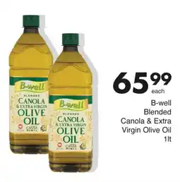 Save B-well Blended Canola & Extra Virgin Olive Oil offer