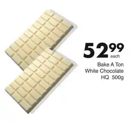 Save Bake A Ton White Chocolate HQ offer