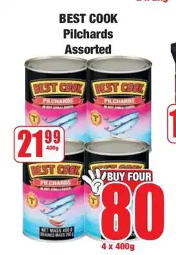 Boxer BEST COOK Pilchards Assorted offer
