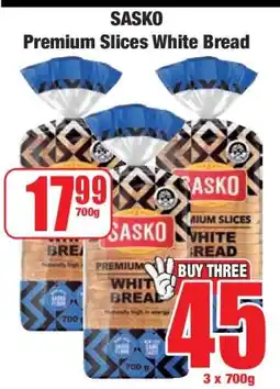 Boxer Sasko Premium Slices White Bread offer