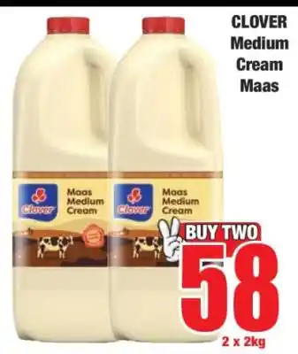 Boxer CLOVER Medium Cream Maas offer