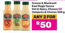 Game Crosse & Blackwell Kasi Magic Sauce offer