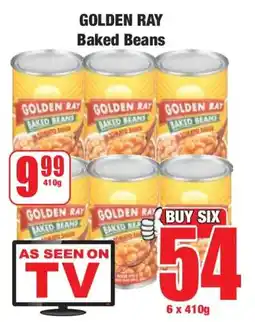 Boxer GOLDEN RAY Baked Beans offer
