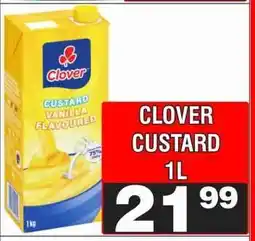Advance Cash n Carry CLOVER CUSTARD 1L offer