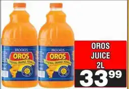 Advance Cash n Carry OROS JUICE 2L offer