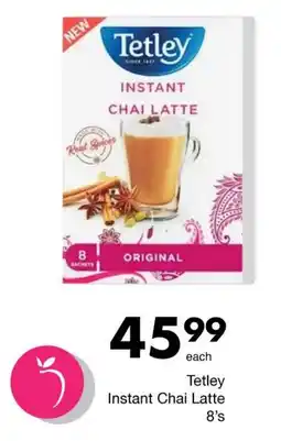 Save Tetley Instant Chai Latte offer