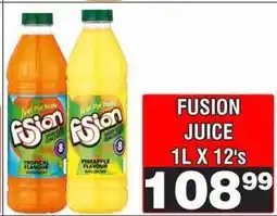 Advance Cash n Carry Fusion Juice offer