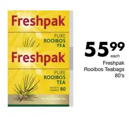Save Freshpak Rooibos Teabags offer