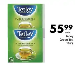Save Tetley Green Tea offer