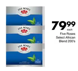 Save Five Roses Select African Blend offer