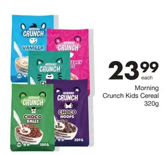 Save Morning Crunch Kids Cereal offer