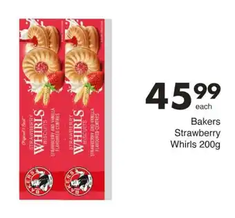 Save Bakers Strawberry Whirls offer